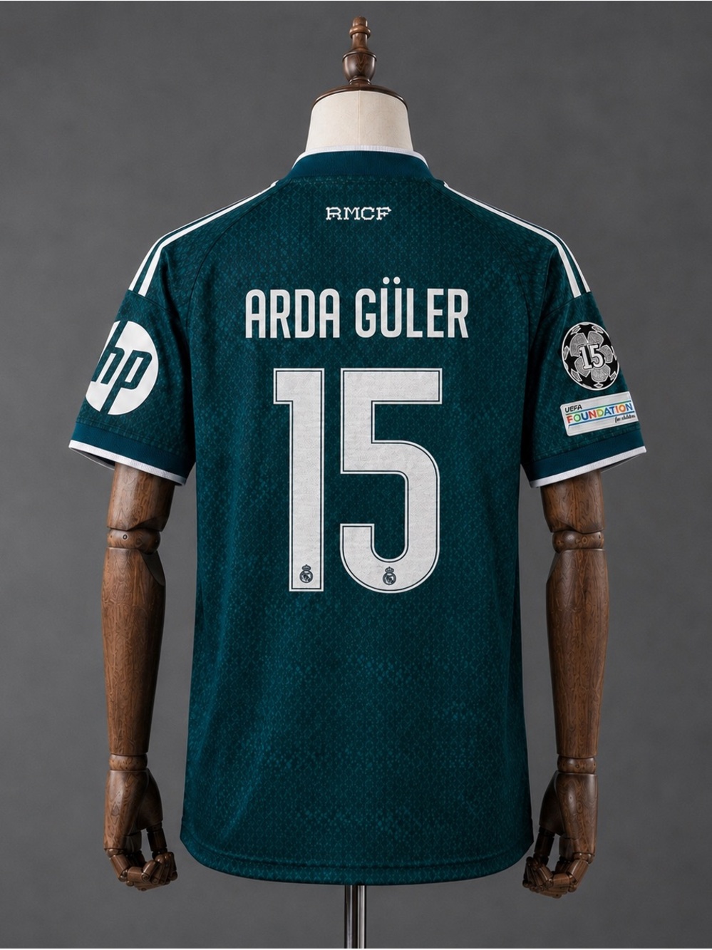 Arda Güler #15 Real Madrid Soccer Jersey